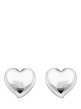 THOMAS SABO Bold Elegance Statement Heart Earrings, Silver