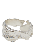 Deborah Blyth Bark Adjustable Ring, Silver