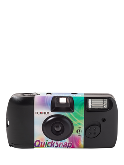 Fujifilm QuickSnap Flash 400 Single Use Camera, Pack of 2, Multicolour