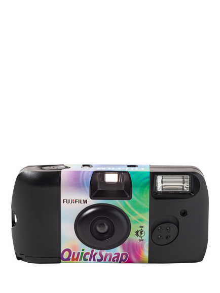 Fujifilm QuickSnap Flash 400 Single Use Camera, Pack of 2, Multicolour
