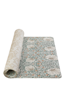 Totter + Tumble X Morris & Co Collection Compact Playmat, Pimpernel Mineral Blue/Bachelor's Button Fired Biscuit, Multi