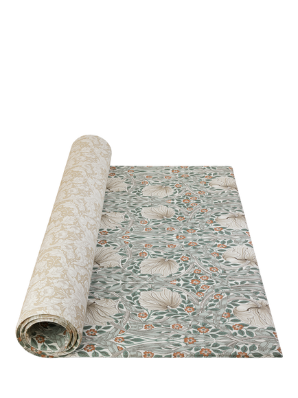 Totter + Tumble X Morris & Co Collection Standard Playmat, Pimpernel Mineral Blue/Bachelor's Button Fired Biscuit, Multi