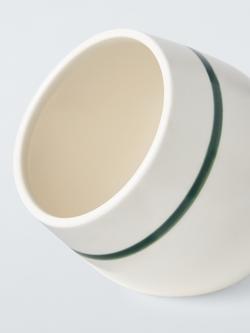 John Lewis X Deliciously Ella Stoneware Salt Pig, Stone, Stone