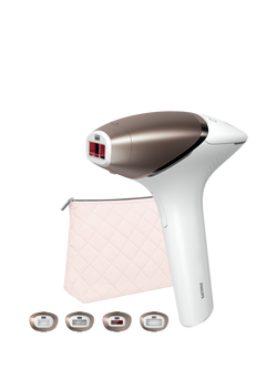 Philips Lumea Series 9900 BRI951/01 Cordless IPL Hair Removal Device with Skin AI Technology, Rose Gold, Rose Gold
