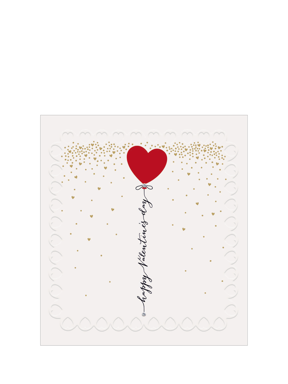 The Proper Mail Company Balloon Valentine's Day Card