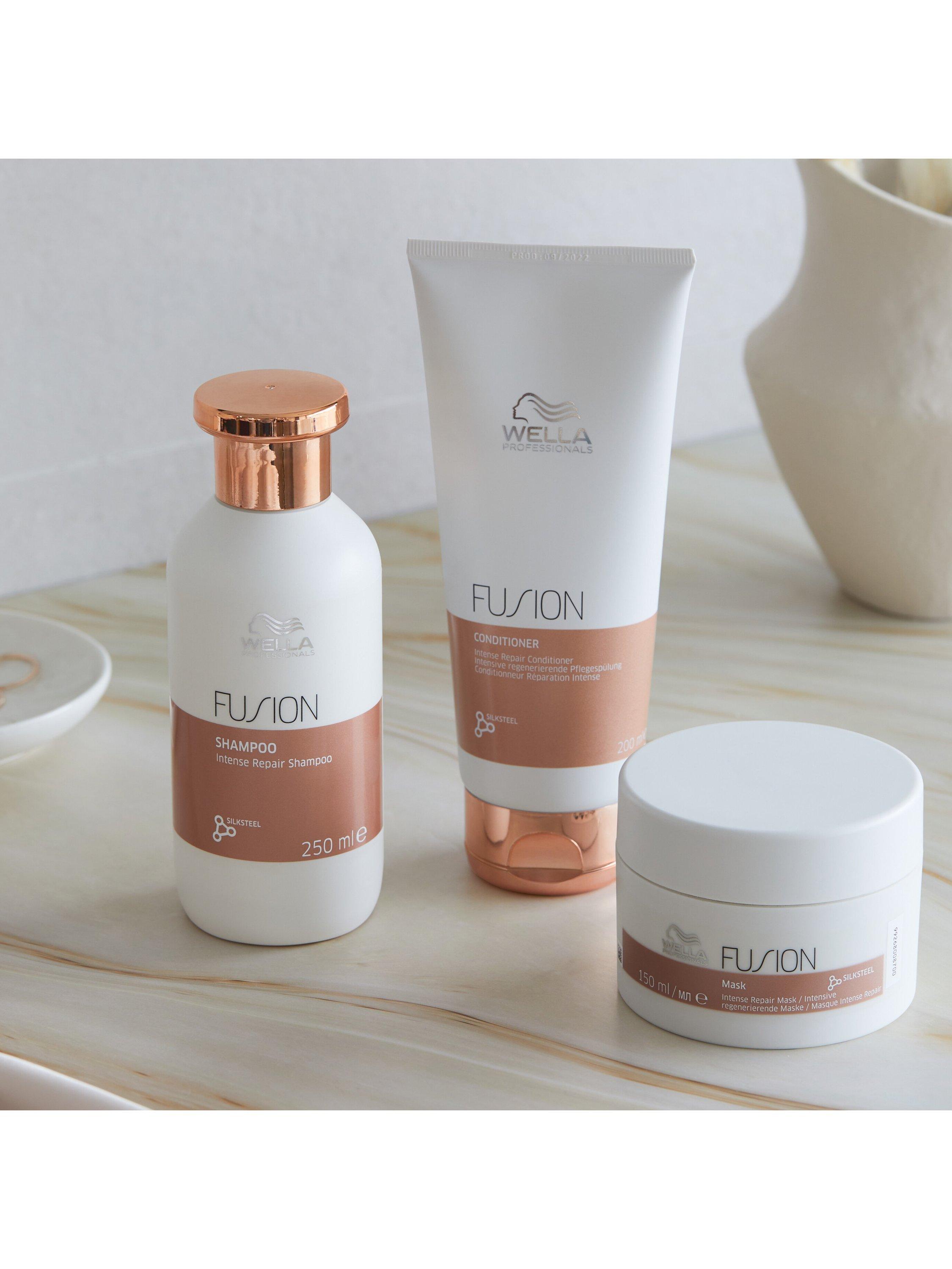 Product image 5 of 8, which shows Wella Professionals Fusion Intense Repair Conditioner for Dry and Damaged Hair and Protection Against Breakage, 200ml