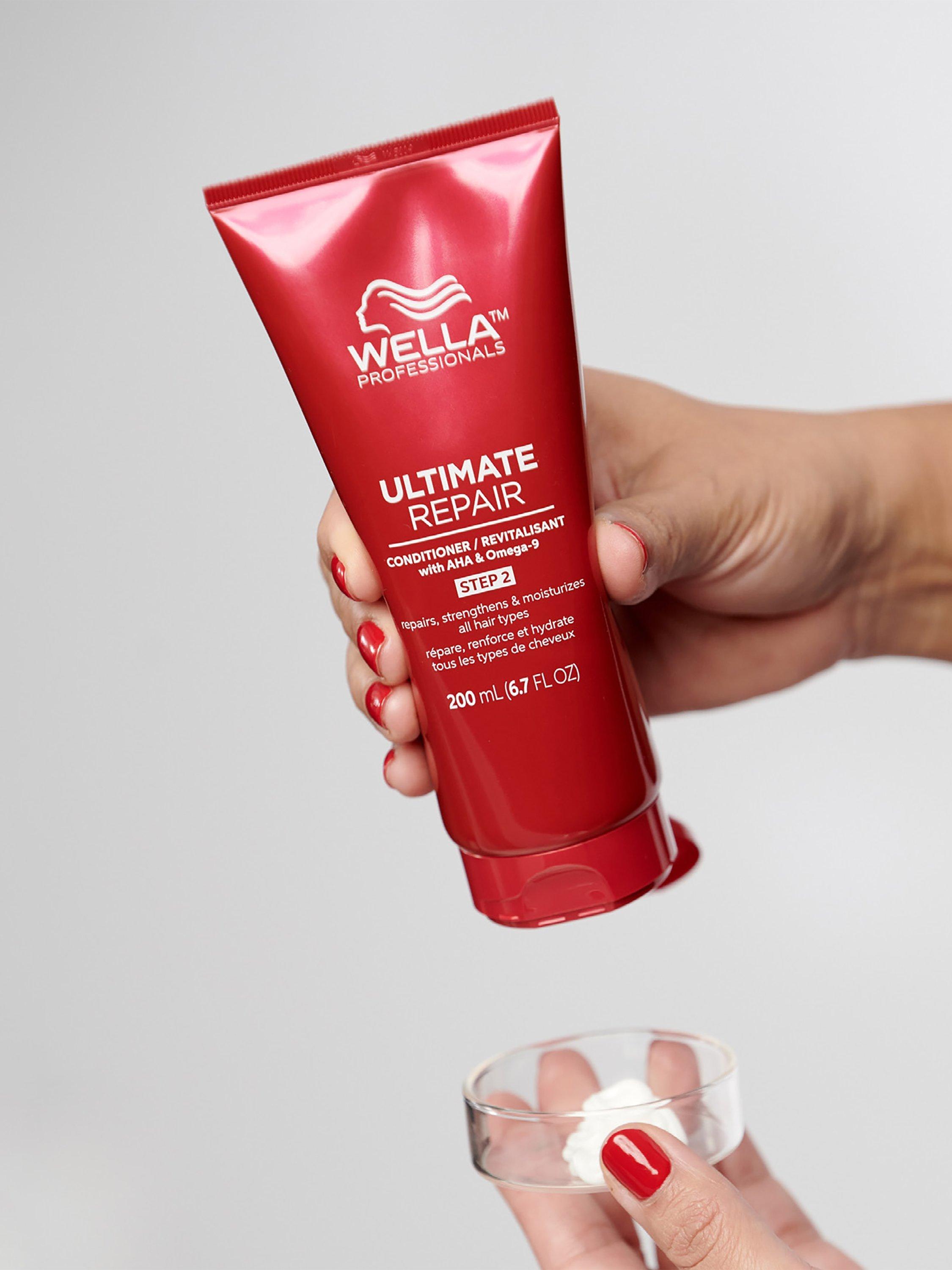 Product image 8 of 9, which shows Wella Professionals Ultimate Repair Conditioner to Rebuild and Repair All Types of Hair Damage, 200ml