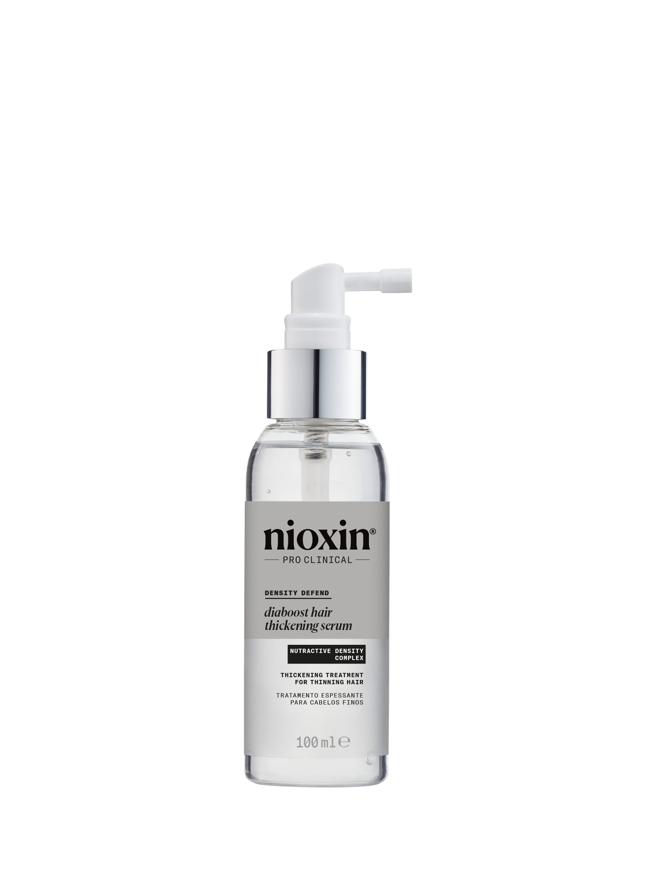 Product image 1 of 9, which shows Nioxin Pro Clinical Density Defend Diaboost Hair Thickening Serum, 100ml