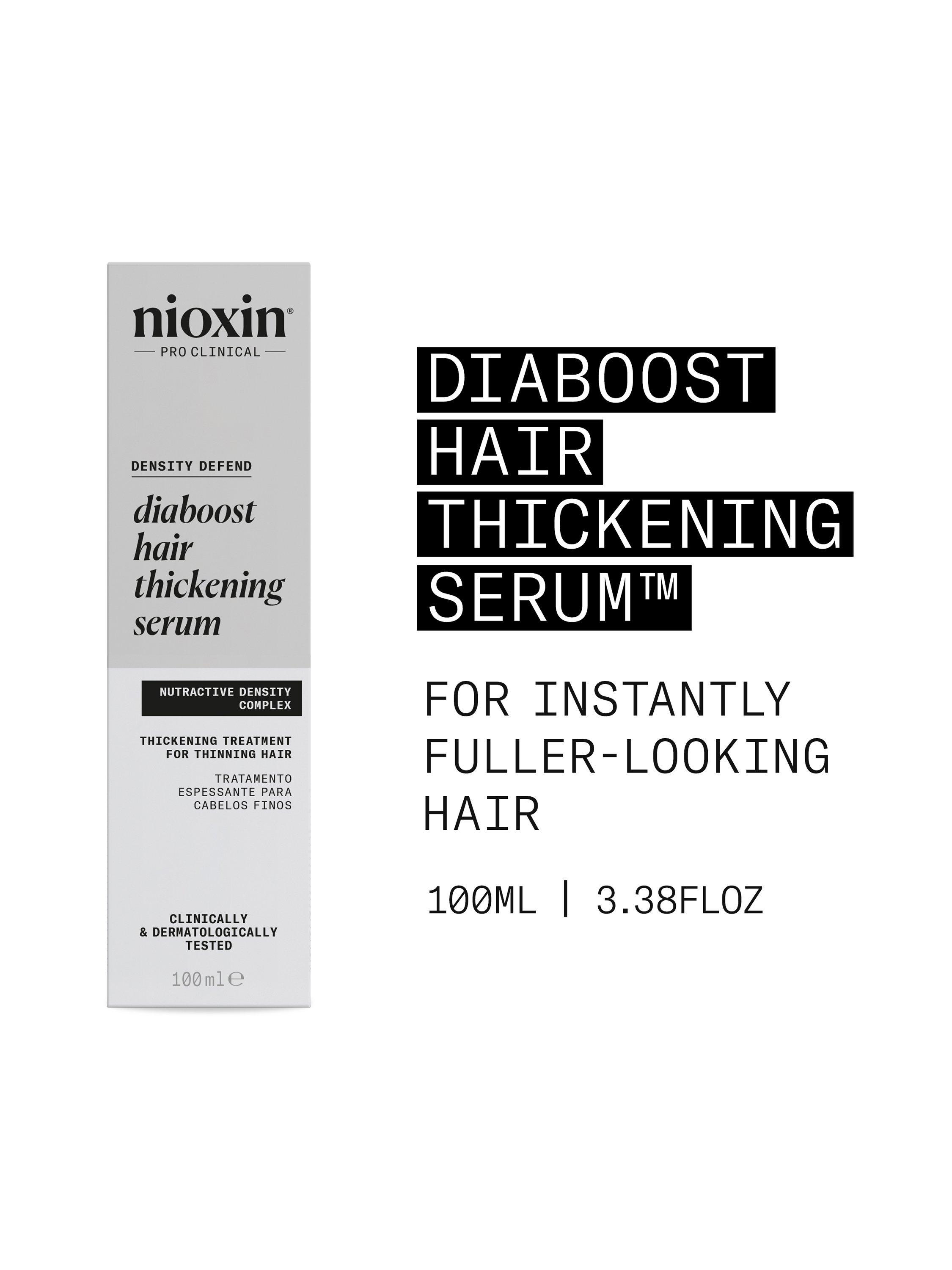 Product image 2 of 9, which shows Nioxin Pro Clinical Density Defend Diaboost Hair Thickening Serum, 100ml