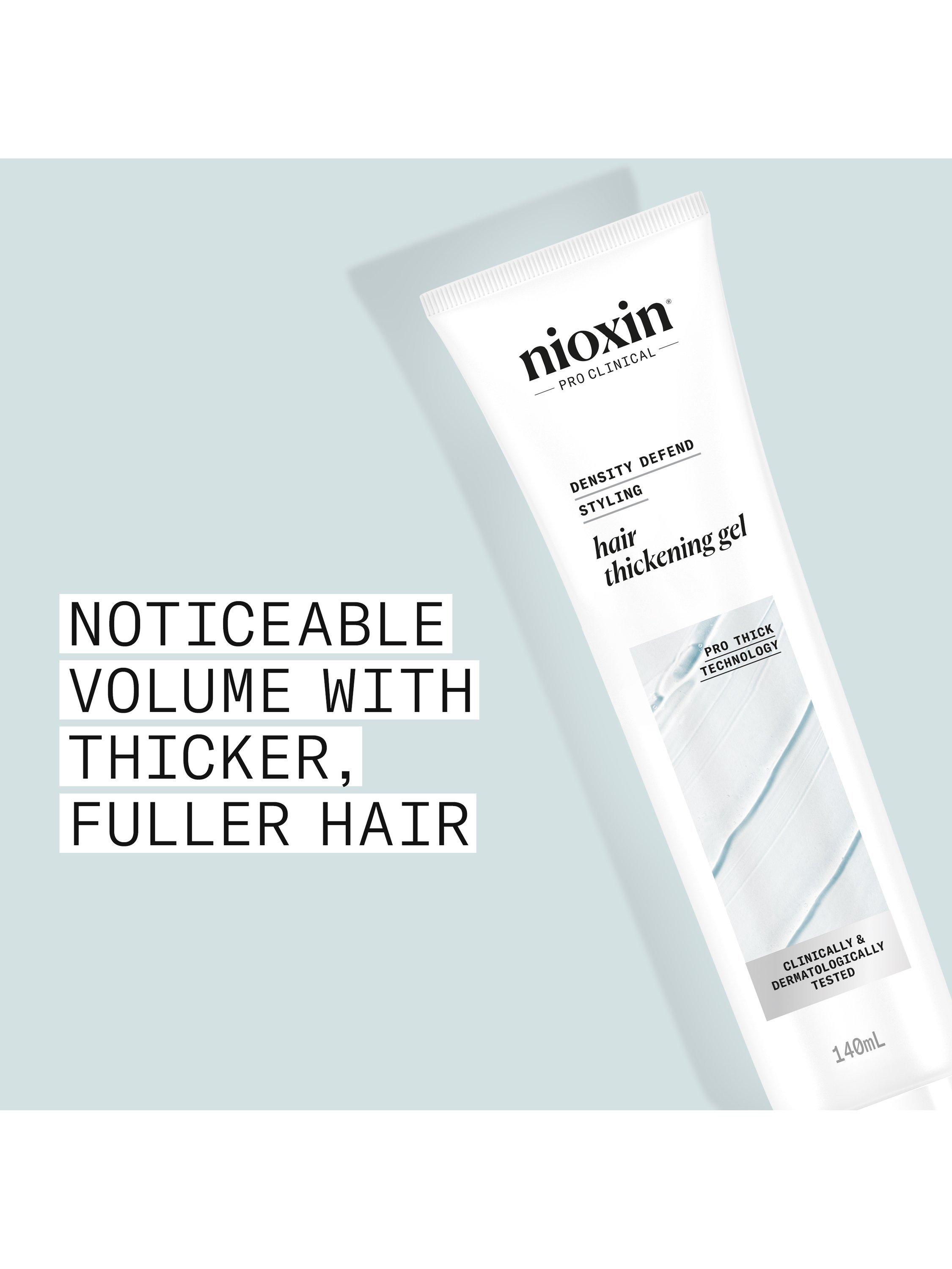 Product image 4 of 8, which shows Nioxin Pro Clinical Density Defend Hair Thickening Gel For Volumising Hair, 140ml