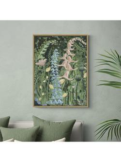 John Lewis Harlie Briggs 'In the Midst of Spring' Framed Canvas Print, 83 x 64cm, Blue - view 2, Green