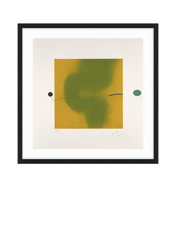 Tate + John Lewis Victor Pasmore 'Magic Eye 7' Wood Framed Print & Mount, 60 x 60cm, Green