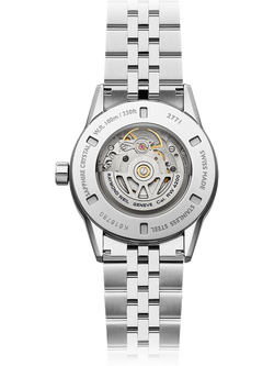 Raymond Weil Men's Freelancer 38 Automatic Date Bracelet Strap Watch, Silver/Green - view 2, Silver