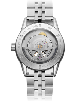 Raymond Weil Men's Freelancer 42 Calibre RW1212 Automatic Bracelet Strap Watch, Silver/Blue - view 2, Silver