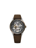 Raymond Weil Men's Freelancer 42 Calibre RW1212 Skeleton Automatic Leather Strap Watch, Bronze