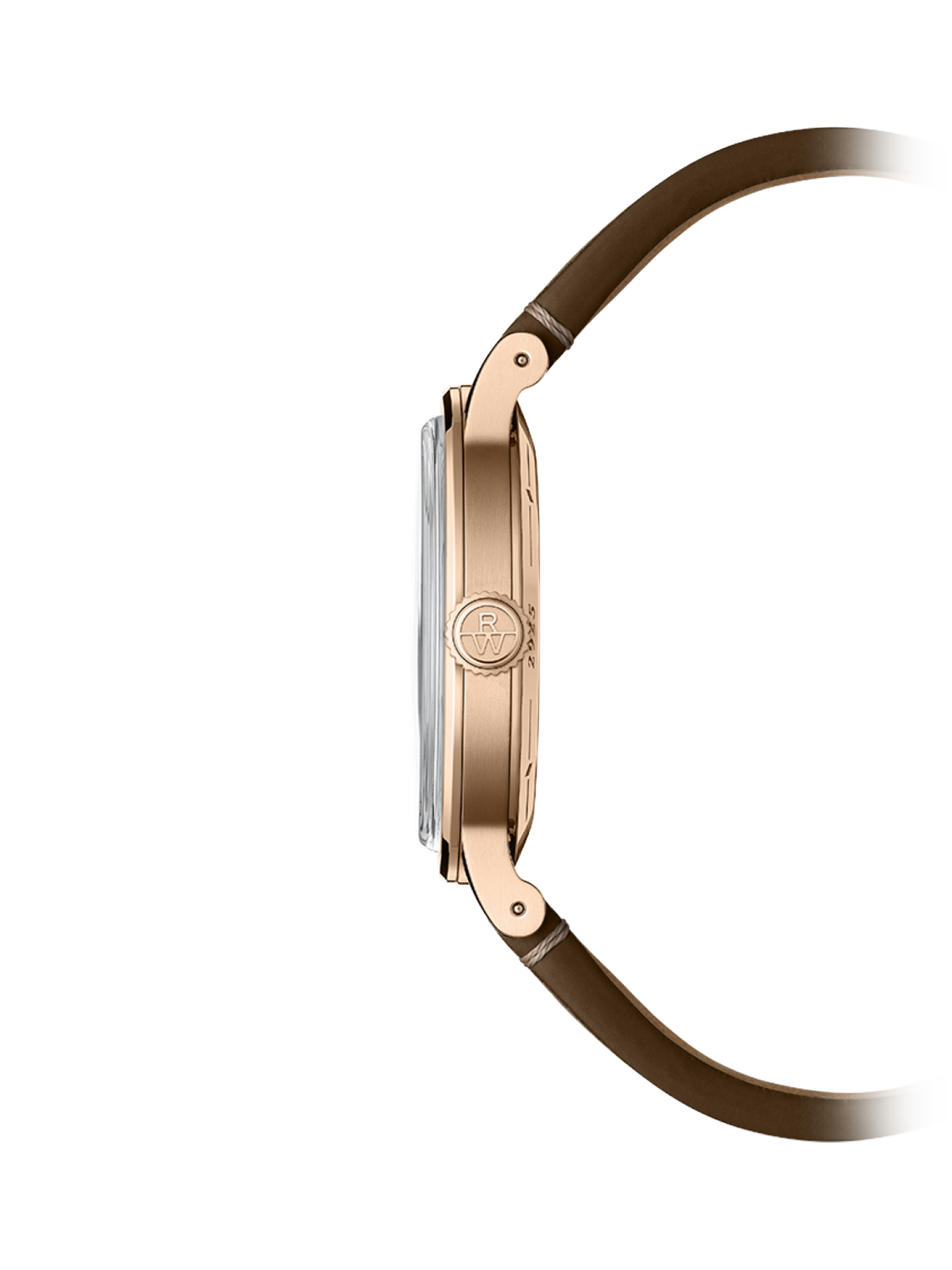 Product image 3 of 3, which shows Raymond Weil Men's Millesime 39.5 Automatic Leather Strap Watch, Rose