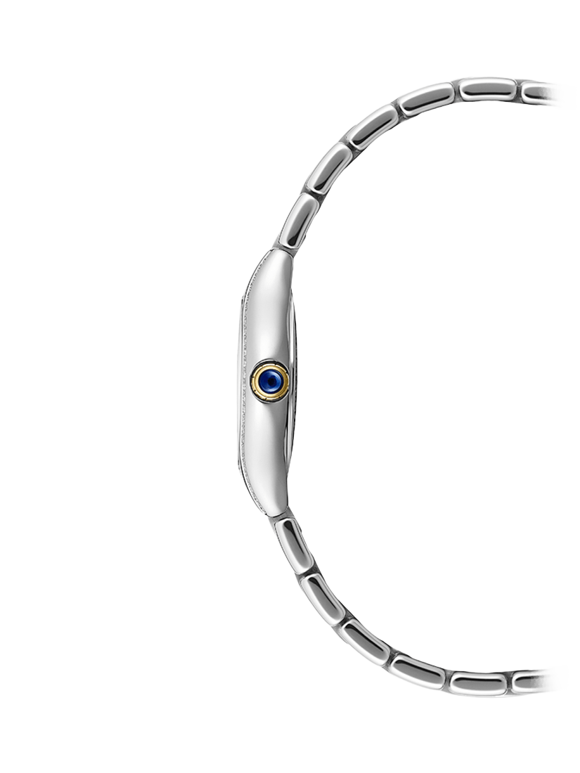 Product image 3 of 3, which shows Raymond Weil Women's Noemia 24 Diamond Bezel Bracelet Strap Watch, Silver/Gold