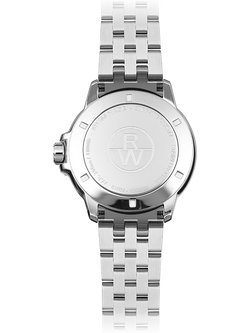 Raymond Weil Men's Tango 41 Date Bracelet Strap Watch, Silver/Green - view 2, Silver