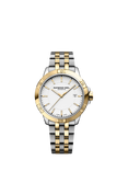 Raymond Weil Men's Tango 41 Date Bracelet Strap Watch, Silver/Gold