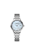 Raymond Weil Women's Toccata 29 Mother of Pearl Diamond Date Bracelet Strap Watch