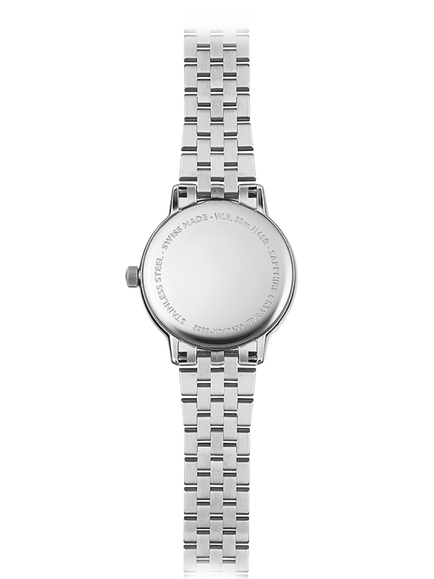 Raymond Weil Women's Toccata 29 Mother of Pearl Diamond Date Bracelet Strap Watch - view 2, Silver