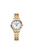Raymond Weil Women's Toccata 29 Date Bracelet Strap Watch, Gold