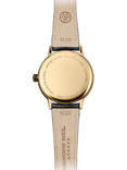Raymond Weil Women's Toccata 29 Date Leather Strap Watch, White/Black