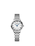 Raymond Weil Women's Toccata 29 Date Bracelet Strap Watch, Silver
