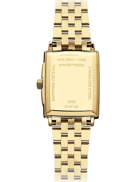 Raymond Weil Men's Toccata 34 Date Bracelet Strap Watch, Gold - view 2, Yellow