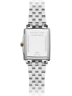 Raymond Weil Women's Toccata 34 Diamond Mother of Pearl Date Bracelet Strap Watch - view 2, Silver & Rose