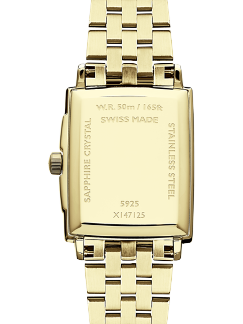 Product image 2 of 3, which shows Raymond Weil Women's Toccata 34 Mother of Pearl Diamond Bracelet Strap Watch, Gold
