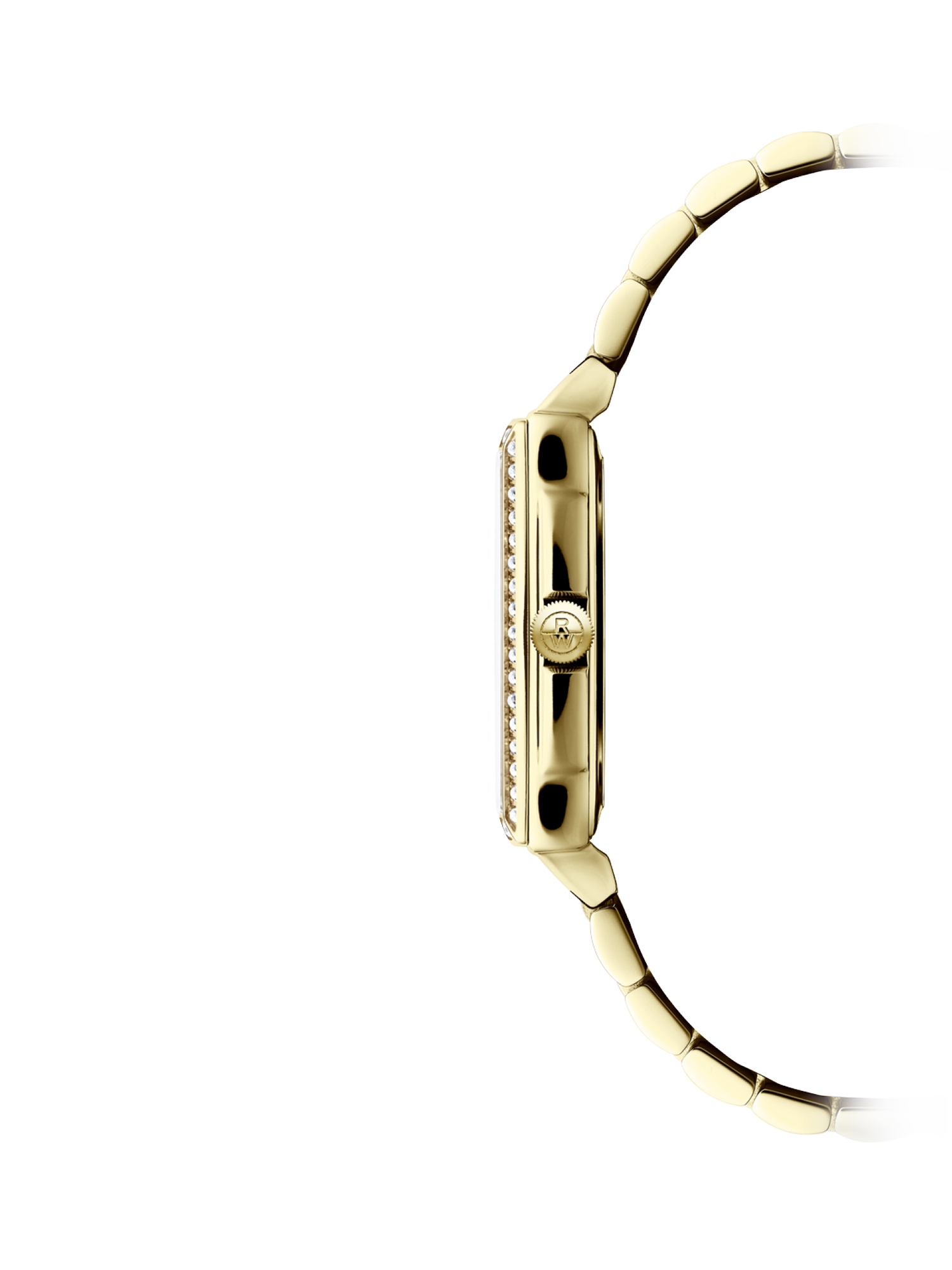 Product image 3 of 3, which shows Raymond Weil Women's Toccata 34 Mother of Pearl Diamond Bracelet Strap Watch, Gold
