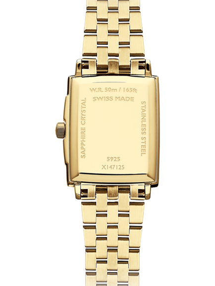 Raymond Weil Women's Toccata 34 Diamond Mother of Pearl Date Bracelet Strap Watch - view 2, Yellow