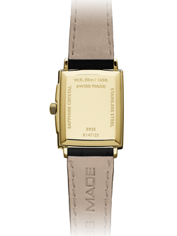 Raymond Weil Women's Toccata 34 Roman Numeral Date Leather Strap Watch - view 2, Yellow