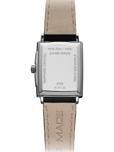 Raymond Weil Women's Toccata 34 Roman Numeral Date Leather Strap Watch - view 2, Silver