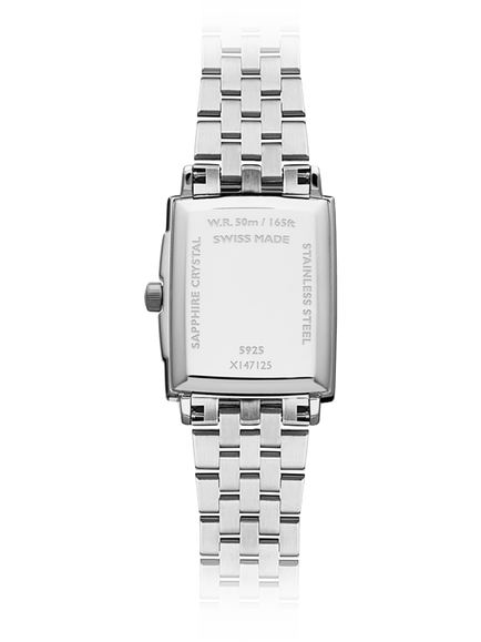 Raymond Weil Women's Toccata 34 Roman Numeral Date Bracelet Strap Watch - view 2, Silver