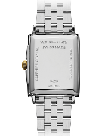 Raymond Weil Men's Toccata 37 Date Mother of Pearl Diamond Bracelet Strap Watch - view 2, Yellow
