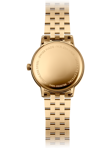 Raymond Weil Men's Toccata 39.5 Date Roman Numerals Bracelet Strap Watch - view 2, Yellow