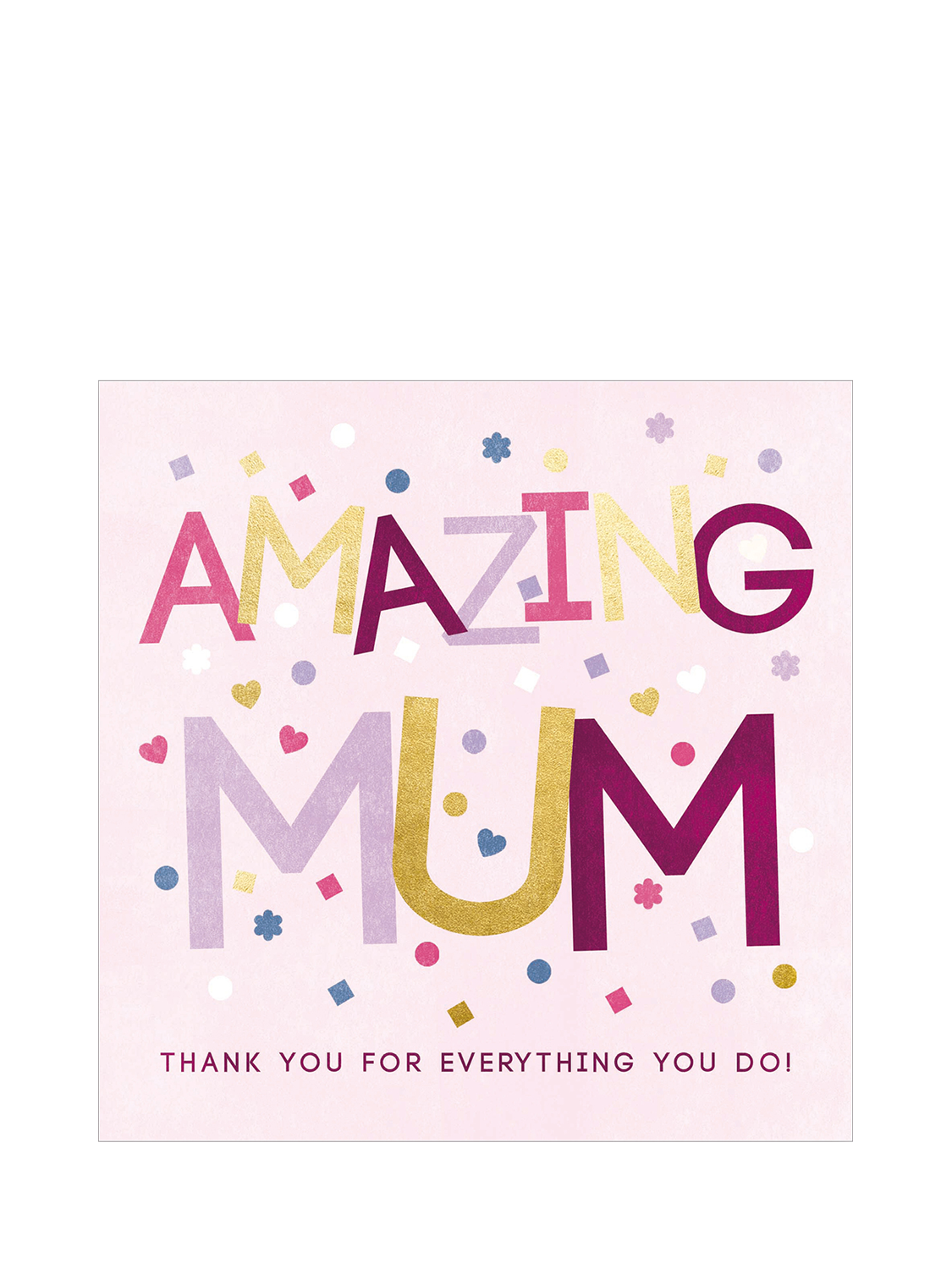 Woodmansterne Amazing Mum Mother's Day Card