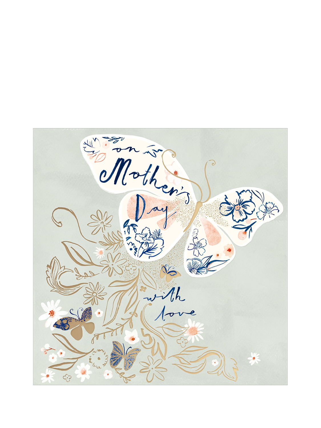 Woodmansterne Butterfly Mother's Day Card