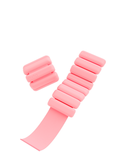 Bala Bangles 0.9kg/2lb Wrist and Ankle Weights, Blush Pink