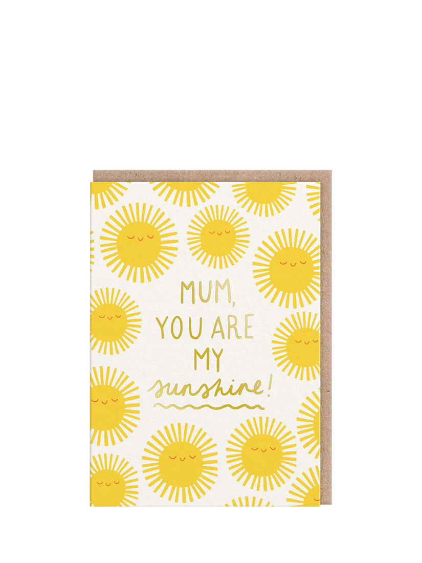 Ohh Deer Mum You Are My Sunshine Mother's Day Card