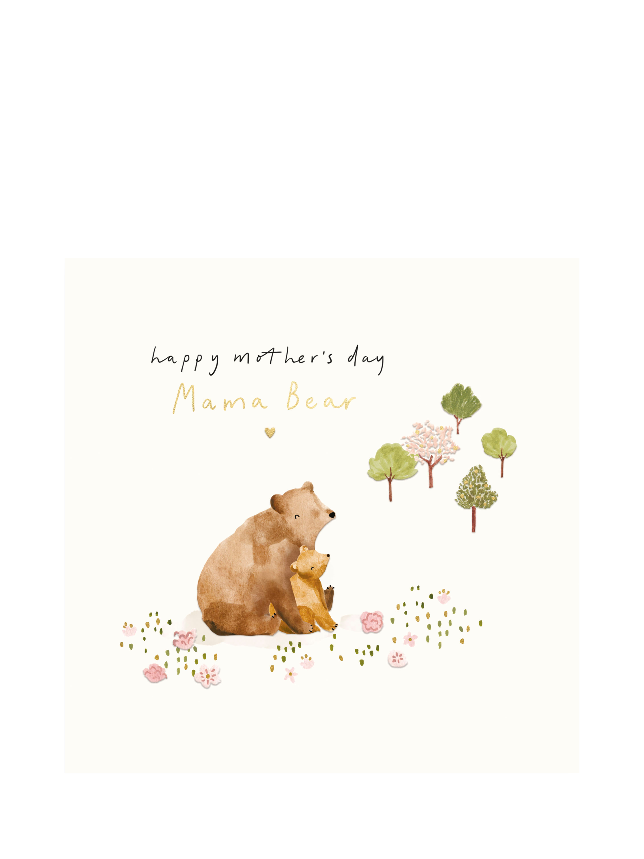 Paperlink Mama Bear Mother's Day Card