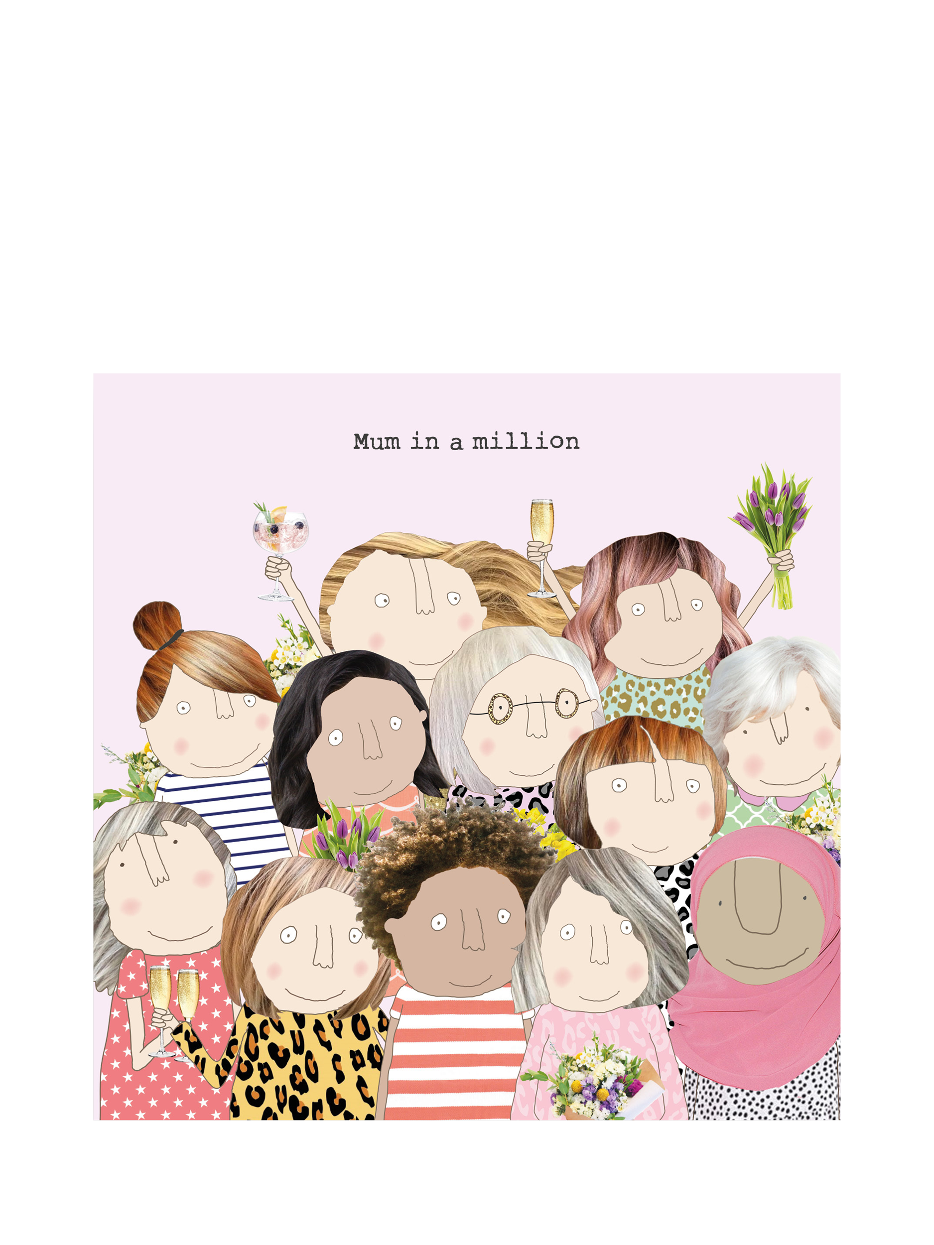 Rosie Made A Thing Mum in a Million Mother's Day Card
