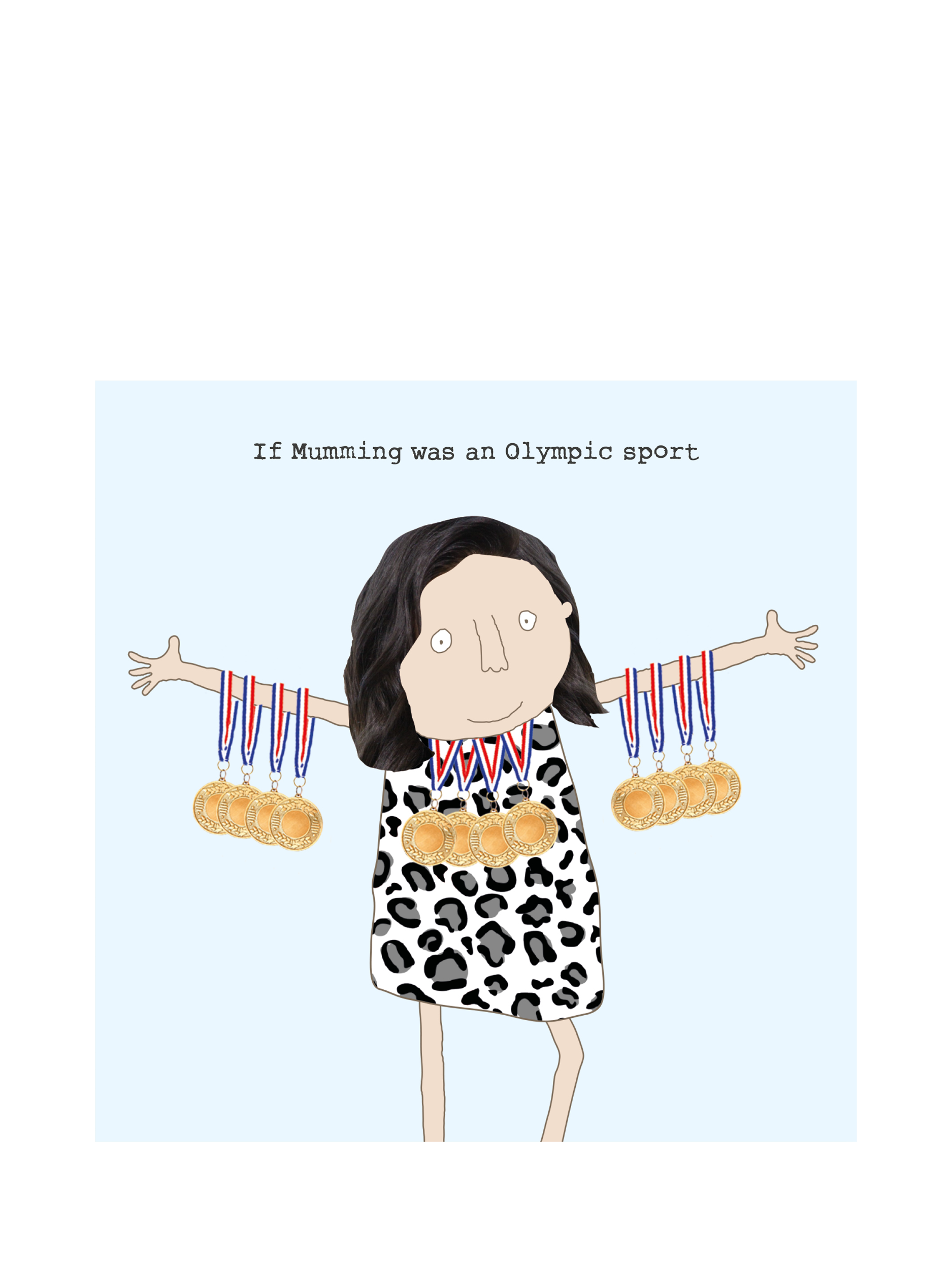 Rosie Made A Thing Olympic Mumming Mother's Day Card