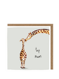 Louise Mulgrew Designs Giraffes Top Mum Mother's Day Card