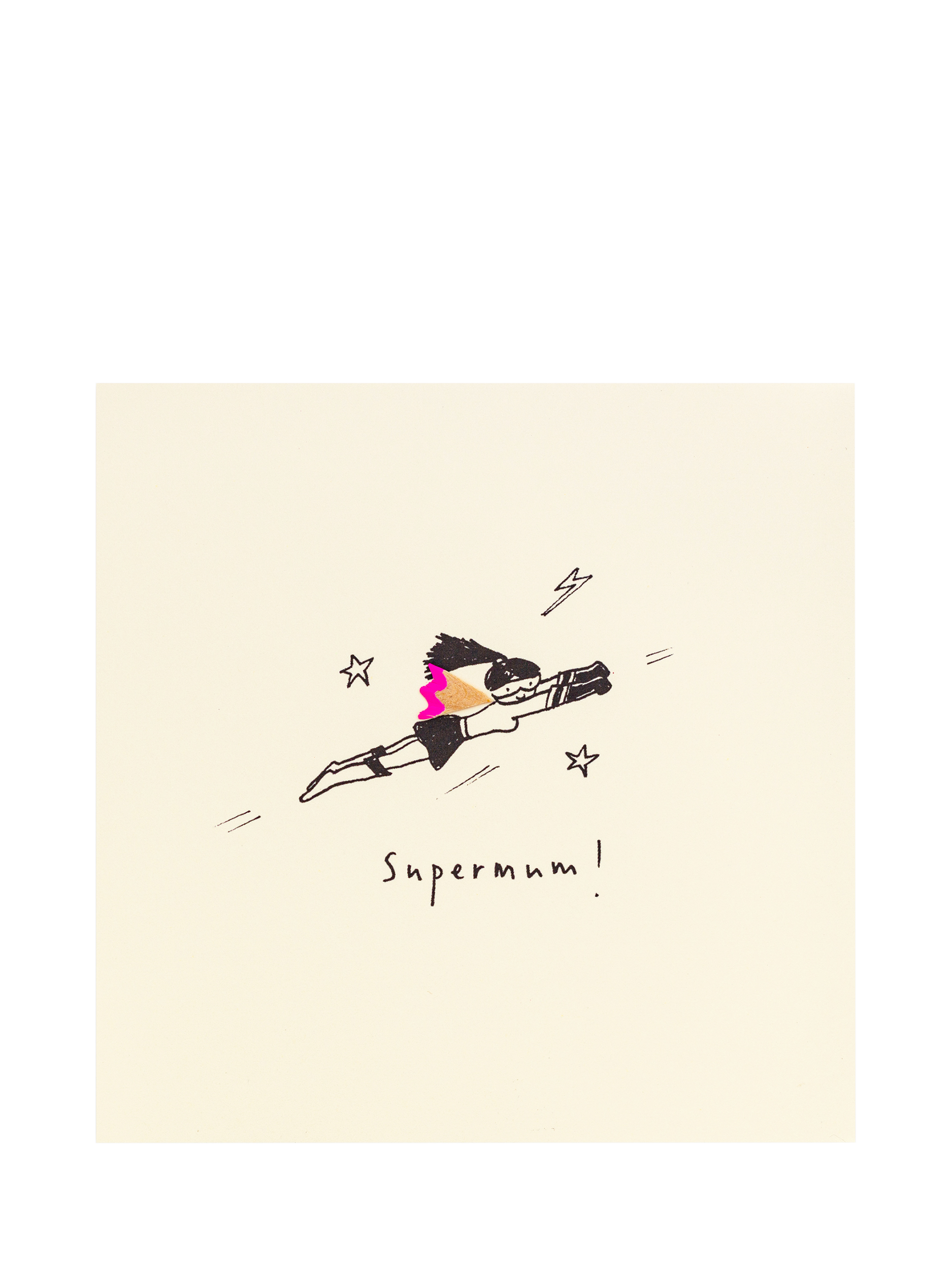 Ruth Jackson Supermum Mother's Day Card