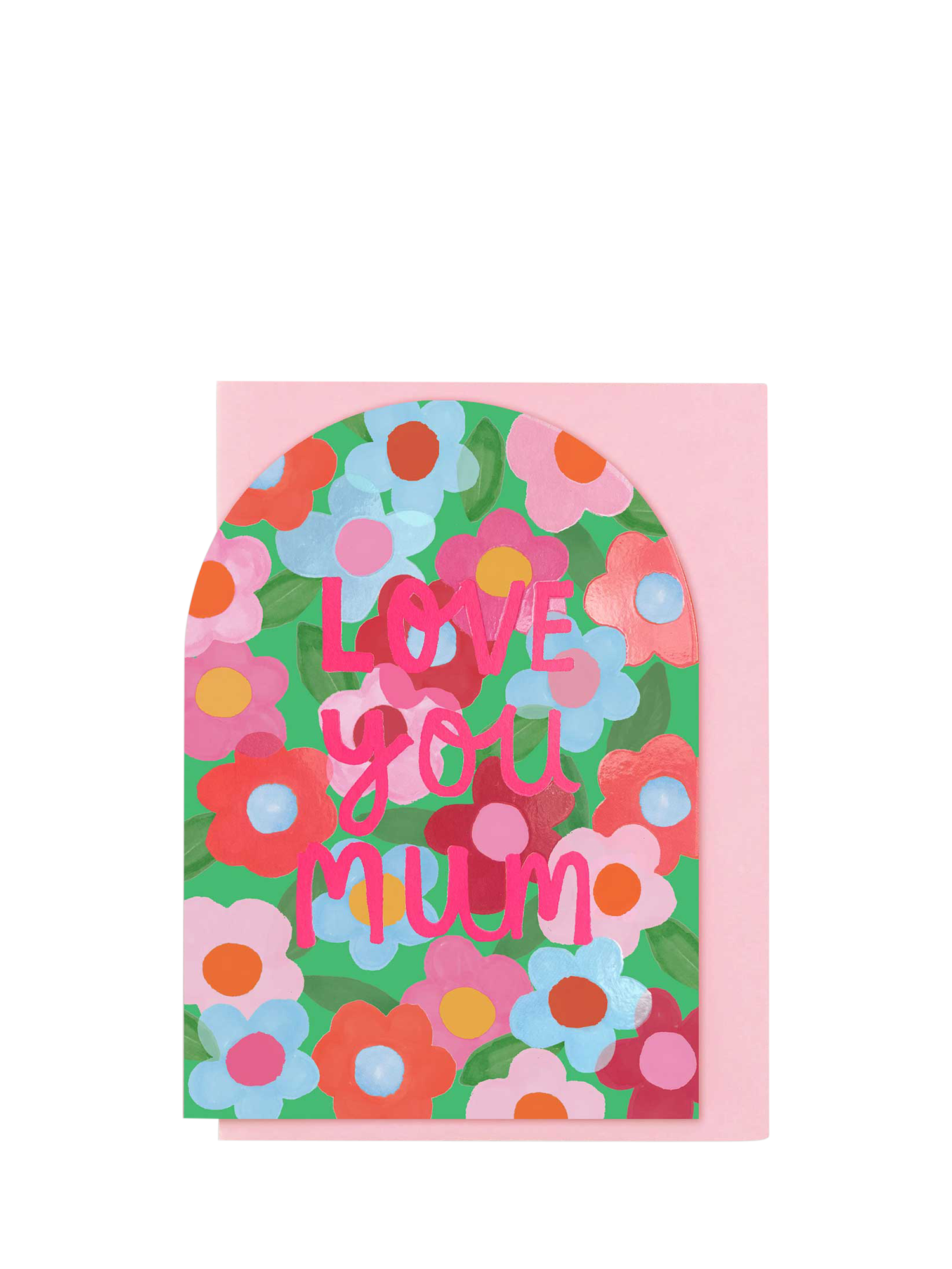 Stop the Clock Design Love You Mum Mother's Day Card
