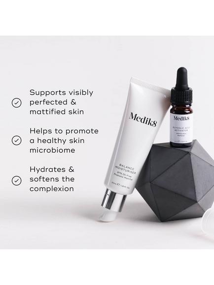 Medik8 Balance Moisturiser with Glycolic Acid Activator, 50ml - view 2, 