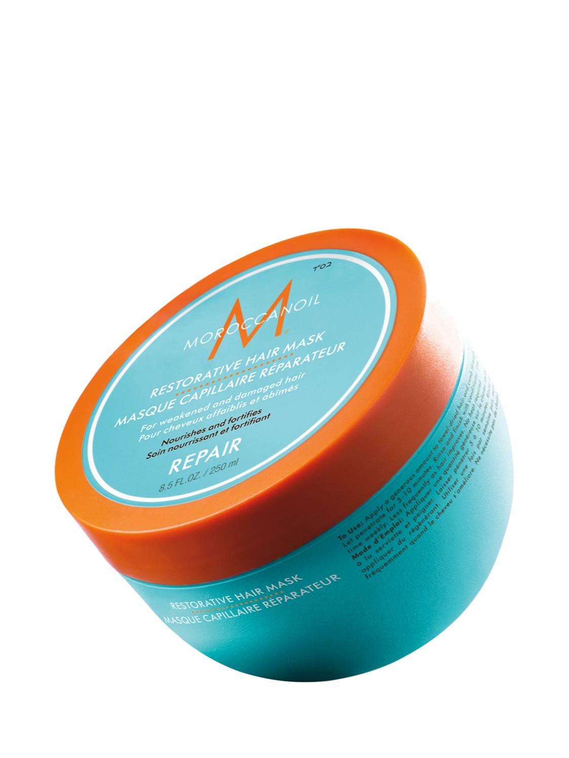 Product image 1 of 8, which shows Moroccanoil Restorative Hair Mask, 250ml